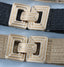 Ceinture Punk à Boucle Décorée à Rivets Multiples-WB7041