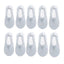 10 Pairs New Fashion Invisible Antiskid Lace Socks Accessories WAAMII Grey Suit for 35-40 