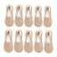 10 Pairs New Fashion Invisible Antiskid Lace Socks Accessories WAAMII Khaki Suit for 35-40 