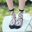 10 Pairs Spring and Summer Ladies Invisible Lace Socks Floral Ankle Socks Accessories WAAMII   