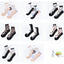 10 Pairs Spring and Summer Ladies Invisible Lace Socks Floral Ankle Socks Accessories WAAMII   