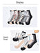 10 Pairs Spring and Summer Ladies Invisible Lace Socks Floral Ankle Socks Accessories WAAMII   