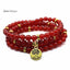 100% Natural Tourmaline Stone Beads Luck Bracelets Jewelry WAAMII carnelian  