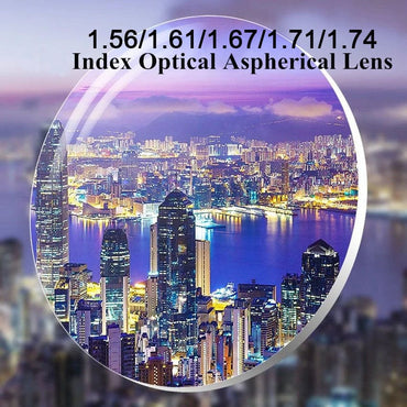 1.56/1.61/1.67/1.71/1.74 index Super Thin Aspherical Lenses Blokz Blue Blocker Computer Glasses Resin Optical Myopia Prescription Lens - - Luxury Accessories by WAAMII