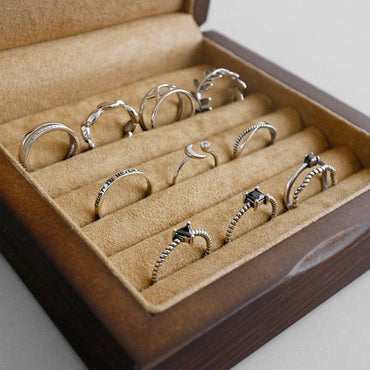 Adjustable Fashion Vintage Personality 925 Silver Rings For Women - - Luxury Jewelry by WAAMII