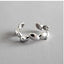 Adjustable Fashion Vintage Personality 925 Silver Rings For Women Jewelry WAAMII Resizable Silver 3 