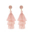 Bohemian Stone Tassel Drop Dangle Earrings Jewelry WAAMII   