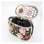 Brenda Pearl Floral Beading Honeycomb Clutch - - Luxury bags by WAAMII