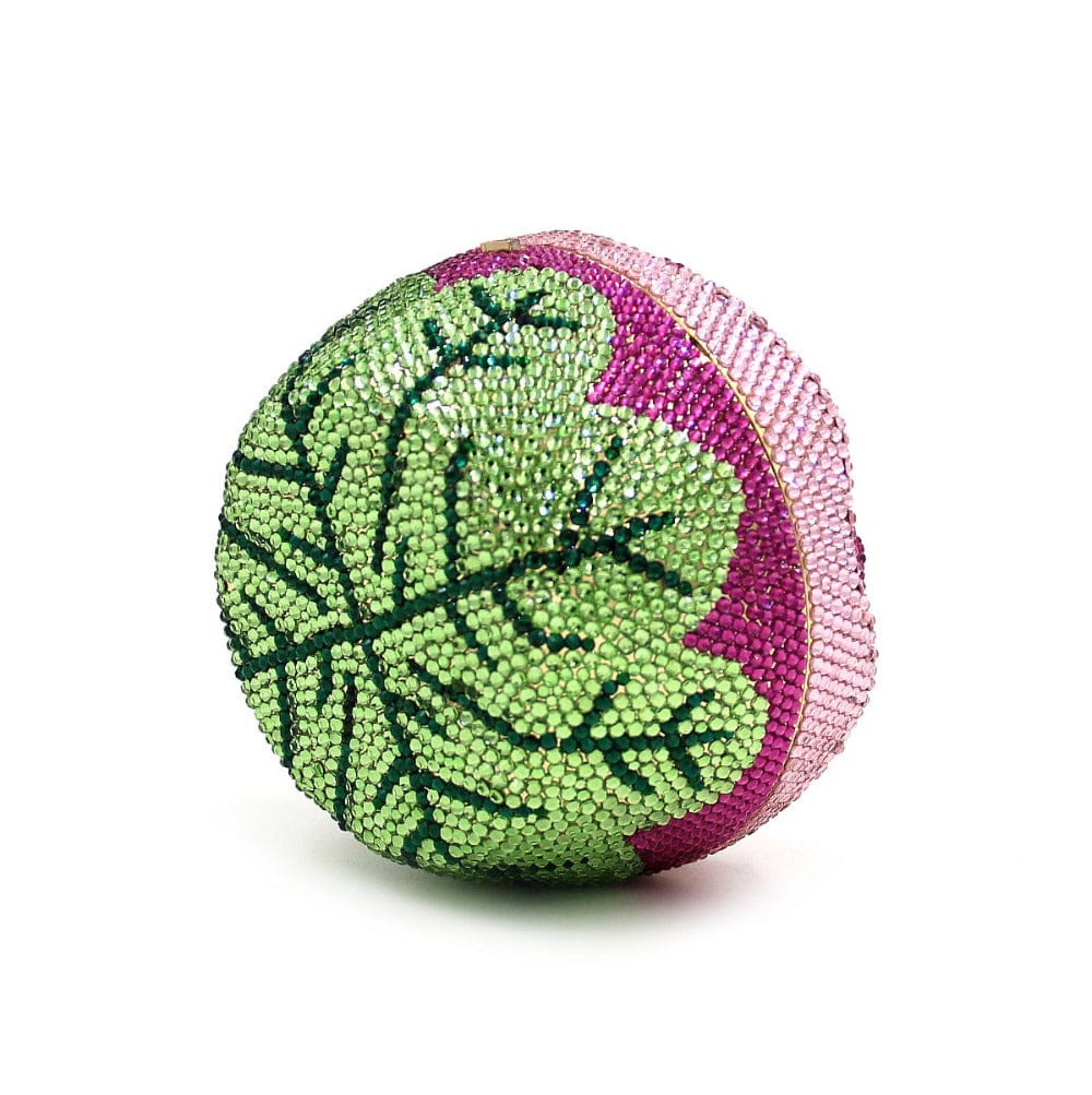 Cake Shape Colorful Crystals Clutch - - Luxury bags by WAAMII