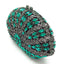 Cecilia Green Emerald Diamond Clutch - - Luxury bags by WAAMII