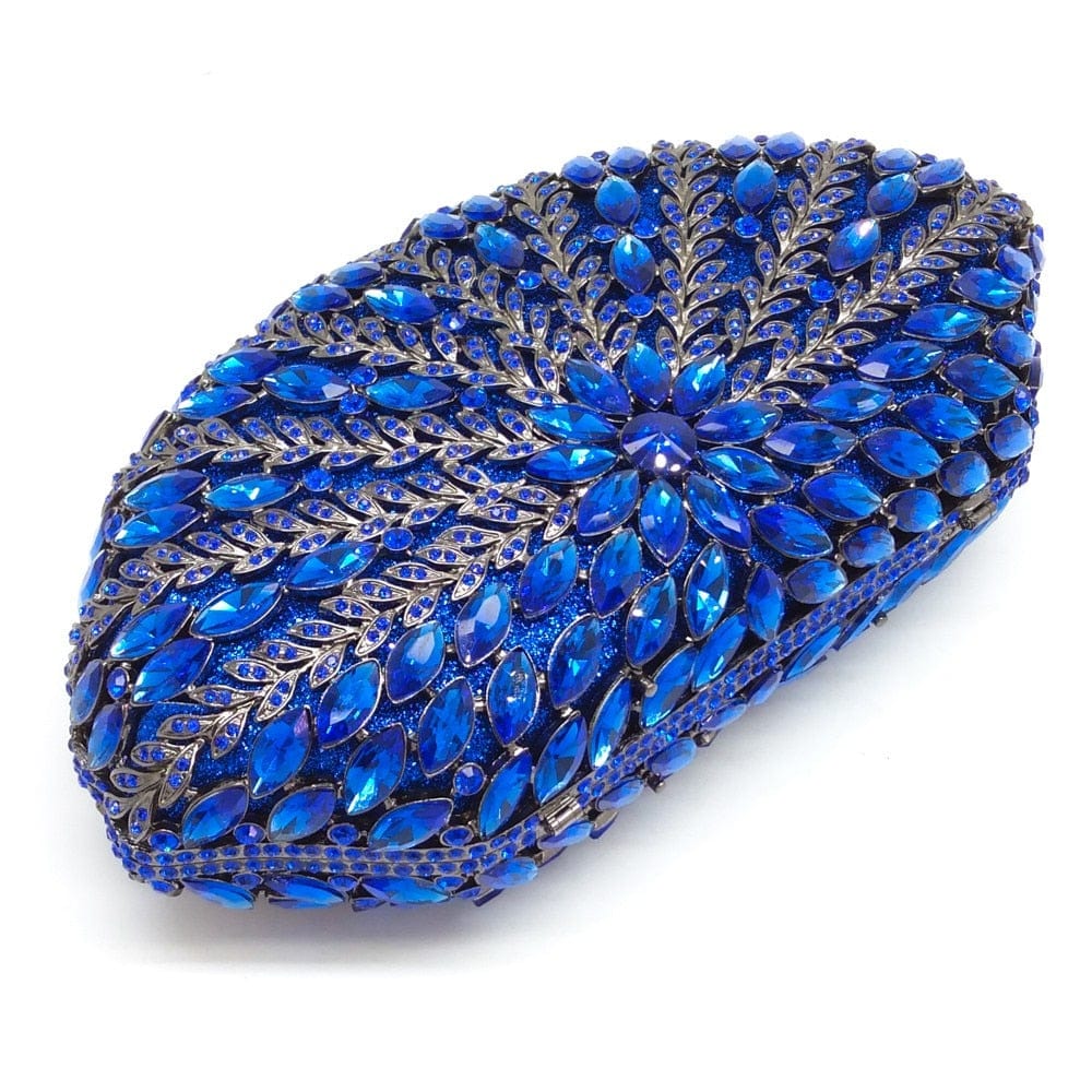 Cecilia Green Emerald Diamond Clutch - - Luxury bags by WAAMII