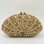 Cecilia Green Emerald Diamond Clutch - Gold - Luxury bags by WAAMII