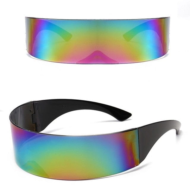 Cobalt Robo Raver Shield Cool Sunglasses Accessories WAAMII Multicolor  