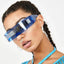 Cobalt Robo Raver Shield Cool Sunglasses