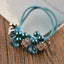 Crystal Head Ties Rope Elastic Hair Bands Accessories WAAMII   