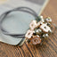 Crystal Head Ties Rope Elastic Hair Bands Accessories WAAMII   
