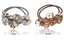 Crystal Head Ties Rope Elastic Hair Bands Accessories WAAMII   