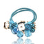 Crystal Head Ties Rope Elastic Hair Bands Accessories WAAMII   