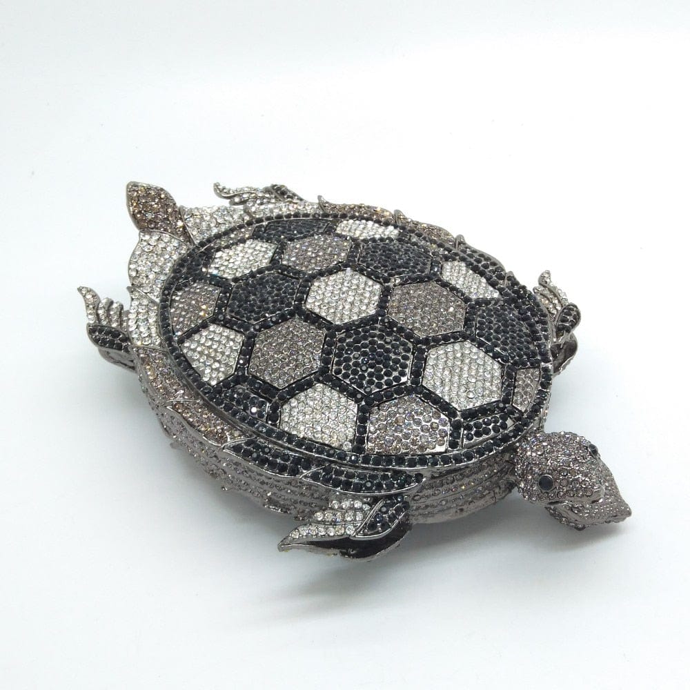 Crystal Turtle Animcal Clutch Handbag bags WAAMII   