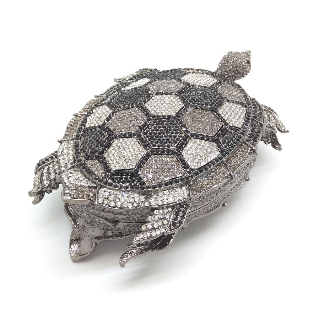 Crystal Turtle Animcal Clutch Handbag bags WAAMII   