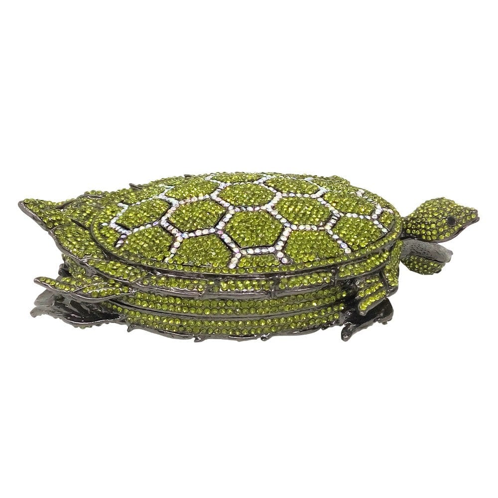 Crystal Turtle Animcal Clutch Handbag bags WAAMII   