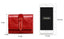 Cutest Genuine Leather Burgundy Mini Purse Wallet bags WAAMII   