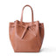 Designer Bag Knot Tie Large Leather Tote bags WAAMII brown 26cm 