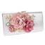 Designer Handmade Flower Pearl Clutch Purse - - Luxury bags by WAAMII