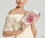 Designer Handmade Flower Pearl Clutch Purse - - Luxury bags by WAAMII