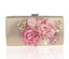 Designer Handmade Flower Pearl Clutch Purse - - Luxury bags by WAAMII