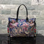 Designer Luxury Gold Thread Phoenix Hand Embroidery Bag Tote-Wood Bead Trim Limited Edition - - Luxury bags by WAAMII