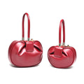Donna Mini Round Hobo Dumpling Leather Tote - - Luxury bags by WAAMII