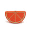 Double Sided Full Crystal Metallic Lemon Orange Fruit Clutch Evening Purse bags WAAMII Orange 01  