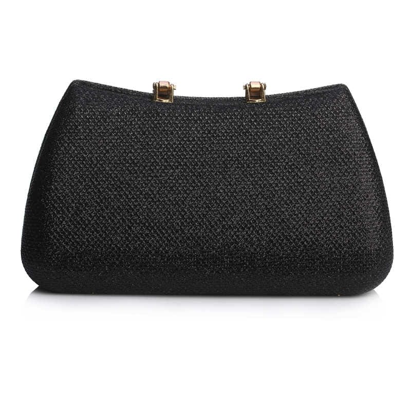 Elegant Diamond Clasp Glittery Clutch Purse bags WAAMII   