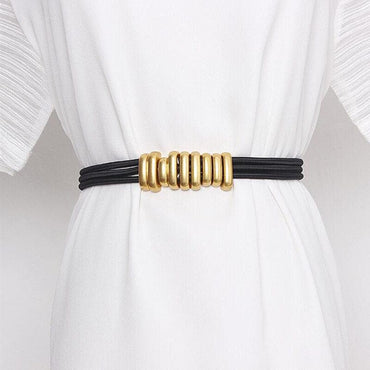 Elegant Patchwork Asymmetrical Women Belt - - Luxury Accessories by WAAMII