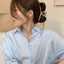 Elegant Solid Color Hair Clip Hairpins Hair Crab Accessories WAAMII   