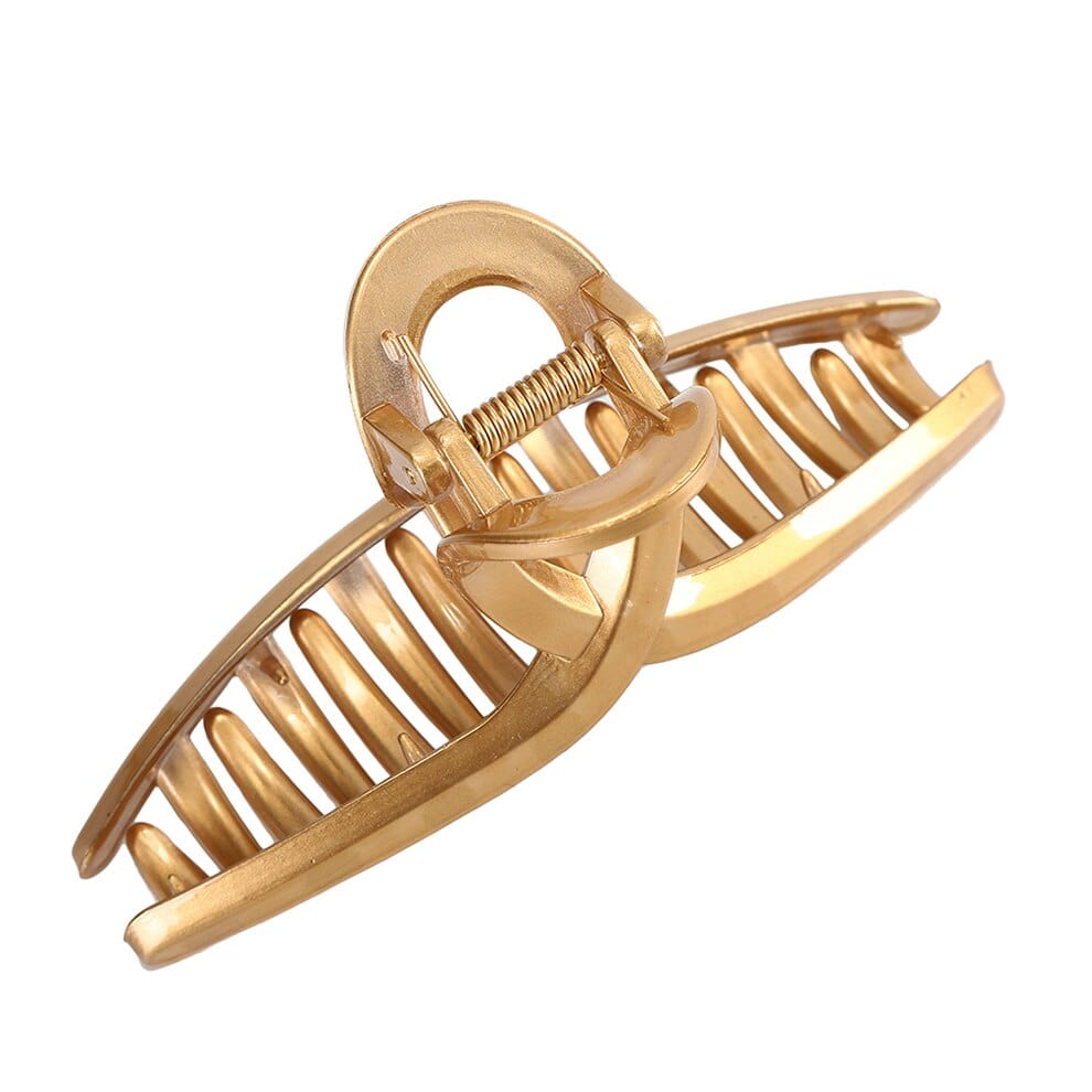Elegant Solid Color Hair Clip Hairpins Hair Crab Accessories WAAMII   