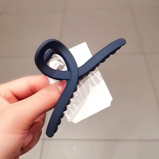 Elegant Solid Color Hair Clip Hairpins Hair Crab Accessories WAAMII CB0359-H  
