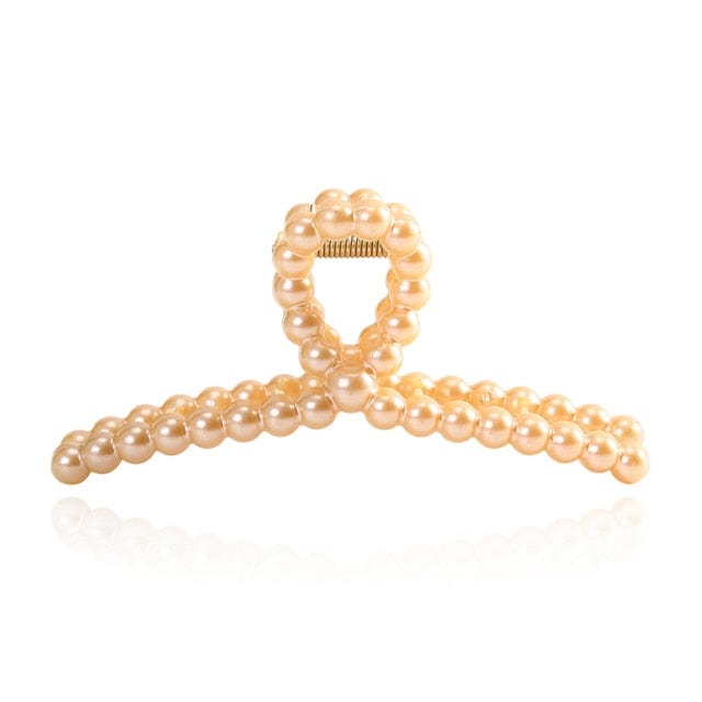 Elegant Solid Color Hair Clip Hairpins Hair Crab Accessories WAAMII F  