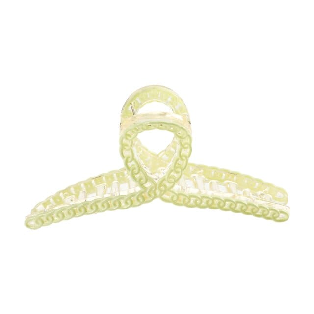 Elegant Solid Color Hair Clip Hairpins Hair Crab Accessories WAAMII 0353-B  