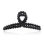 Elegant Solid Color Hair Clip Hairpins Hair Crab Accessories WAAMII E  