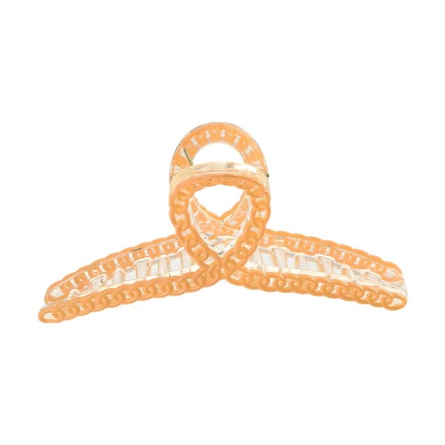 Elegant Solid Color Hair Clip Hairpins Hair Crab Accessories WAAMII 0353-F  