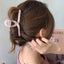 Elegant Solid Color Hair Clip Hairpins Hair Crab Accessories WAAMII   