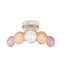 Elegant Stylish Large Pearl Hair Claw Clip Accessories WAAMII Champagne  