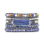 Exquisite Mix Natural Stones 5 Layers Wrap Boho Bracelets For Women