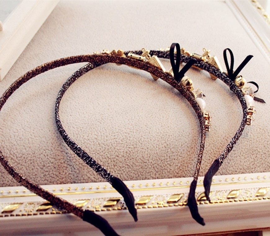 Flower Rhinestone Hair Hoop Boho Headbands Jeweled Headband For Girls Women Accessories WAAMII   