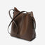 Genuine Leather Cowhide Hobo Bucket Bag-W5130 bags WAAMII brown  