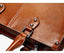 Genuine Leather Oil Wax Leather Square Tote bags WAAMII   
