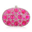 Giant Light Rhinestones Peafowl Clutch