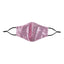 Glitter Sparkle Pattern Fashion Masks For Women-S77 Horizontal sequins-Multiple Colors Accessories WAAMII Rose Pink  